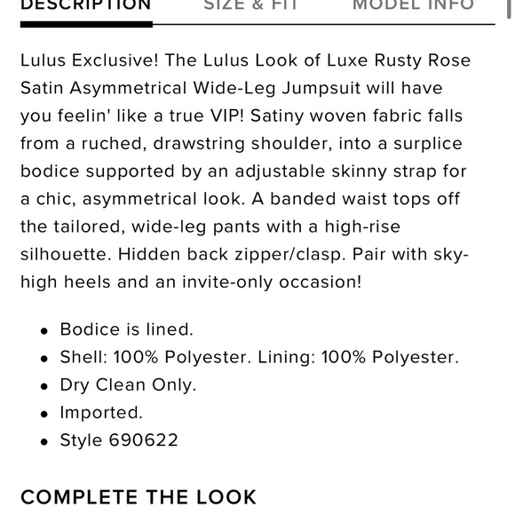 Lulus Rust Rose Pantsuit - Picture 11 of 16